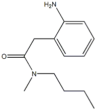 2-(2-aminophenyl)-N-butyl-N-methylacetamide Struktur