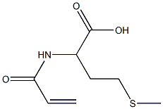 2-(acryloylamino)-4-(methylthio)butanoic acid Struktur