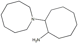 2-(azocan-1-yl)cyclooctan-1-amine Struktur