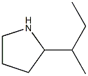 2-(butan-2-yl)pyrrolidine Structure