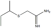 2-(butan-2-ylsulfanyl)ethanimidamide Struktur