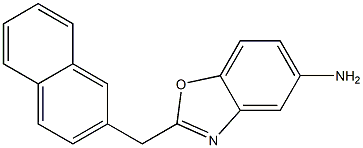 2-(naphthalen-2-ylmethyl)-1,3-benzoxazol-5-amine Struktur