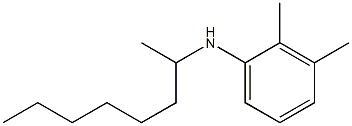 2,3-dimethyl-N-(octan-2-yl)aniline Struktur