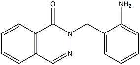 2-[(2-aminophenyl)methyl]-1,2-dihydrophthalazin-1-one Struktur