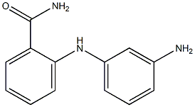 2-[(3-aminophenyl)amino]benzamide Struktur