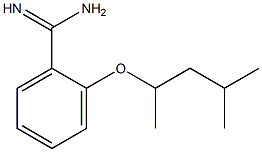 2-[(4-methylpentan-2-yl)oxy]benzene-1-carboximidamide Struktur