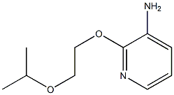 2-[2-(propan-2-yloxy)ethoxy]pyridin-3-amine Struktur