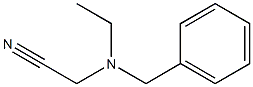 2-[benzyl(ethyl)amino]acetonitrile Struktur