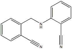 2-{[(2-cyanophenyl)methyl]amino}benzonitrile Struktur