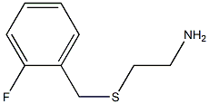 2-{[(2-fluorophenyl)methyl]sulfanyl}ethan-1-amine Struktur