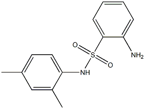 2-amino-N-(2,4-dimethylphenyl)benzenesulfonamide Struktur