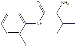 2-amino-N-(2-iodophenyl)-3-methylbutanamide Struktur