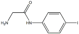 2-amino-N-(4-iodophenyl)acetamide Struktur