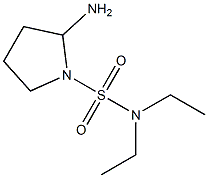 2-amino-N,N-diethylpyrrolidine-1-sulfonamide Struktur