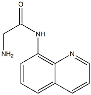 2-amino-N-quinolin-8-ylacetamide Struktur