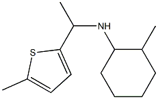 2-methyl-N-[1-(5-methylthiophen-2-yl)ethyl]cyclohexan-1-amine Struktur