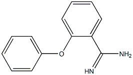 2-phenoxybenzene-1-carboximidamide Struktur