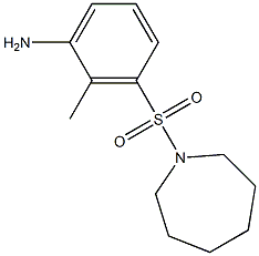 3-(azepane-1-sulfonyl)-2-methylaniline Struktur