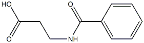 3-(phenylformamido)propanoic acid Struktur