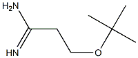 3-(tert-butoxy)propanimidamide Struktur