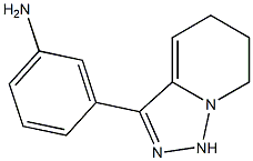 3-{5H,6H,7H,8H-[1,2,4]triazolo[3,4-a]pyridin-3-yl}aniline Struktur