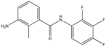 3-amino-2-methyl-N-(2,3,4-trifluorophenyl)benzamide Struktur