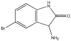 3-amino-5-bromo-1,3-dihydro-2H-indol-2-one Struktur