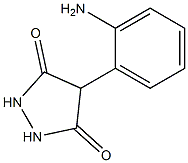 4-(2-aminophenyl)pyrazolidine-3,5-dione Struktur