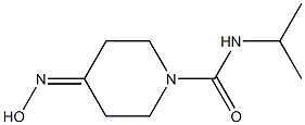 4-(hydroxyimino)-N-(propan-2-yl)piperidine-1-carboxamide Struktur