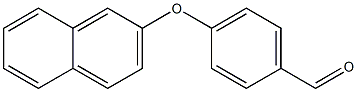 4-(naphthalen-2-yloxy)benzaldehyde Struktur