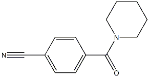 4-(piperidin-1-ylcarbonyl)benzonitrile Struktur