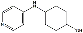 4-(pyridin-4-ylamino)cyclohexan-1-ol Struktur