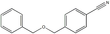 4-[(benzyloxy)methyl]benzonitrile Struktur