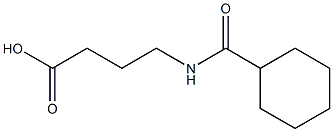 4-[(cyclohexylcarbonyl)amino]butanoic acid Struktur