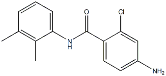 4-amino-2-chloro-N-(2,3-dimethylphenyl)benzamide Struktur