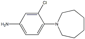 4-azepan-1-yl-3-chloroaniline Struktur