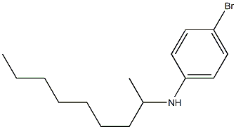 4-bromo-N-(nonan-2-yl)aniline Struktur