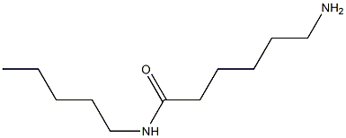 6-amino-N-pentylhexanamide Struktur