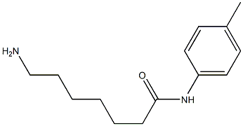 7-amino-N-(4-methylphenyl)heptanamide Struktur