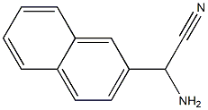 amino(2-naphthyl)acetonitrile Struktur