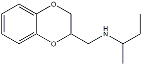 butan-2-yl(2,3-dihydro-1,4-benzodioxin-2-ylmethyl)amine Struktur