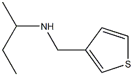 butan-2-yl(thiophen-3-ylmethyl)amine Struktur