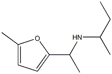 butan-2-yl[1-(5-methylfuran-2-yl)ethyl]amine Struktur