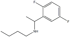 butyl[1-(2,5-difluorophenyl)ethyl]amine Struktur