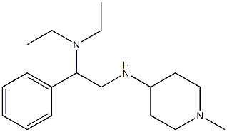 diethyl({2-[(1-methylpiperidin-4-yl)amino]-1-phenylethyl})amine Struktur