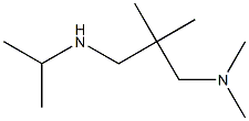 dimethyl({2-methyl-2-[(propan-2-ylamino)methyl]propyl})amine Struktur