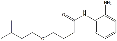 N-(2-aminophenyl)-4-(3-methylbutoxy)butanamide Struktur