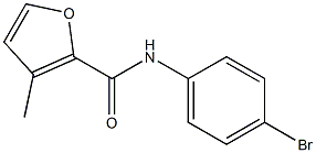 N-(4-bromophenyl)-3-methyl-2-furamide Struktur