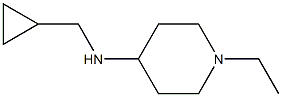 N-(cyclopropylmethyl)-1-ethylpiperidin-4-amine Struktur