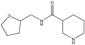 N-(oxolan-2-ylmethyl)piperidine-3-carboxamide Struktur